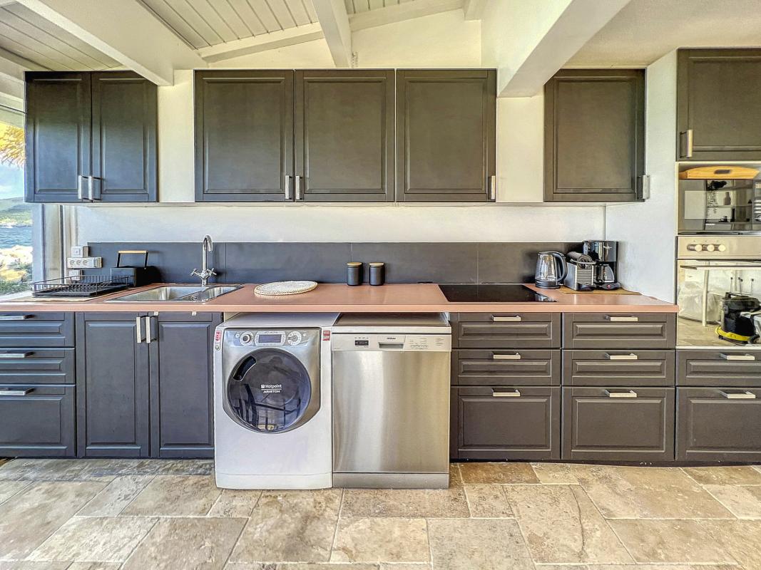 Location Cottage 2 chambres Baie Nettlé Saint Martin-cuisine-6